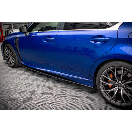 Body kitek és vizuális kiegészítők MAXTON DESIGN Street Pro küszöb toldatok Lexus GS F Mk4 Facelift-hez | race-shop.hu