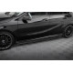 Body kitek és vizuális kiegészítők MAXTON DESIGN Street Pro küszöb toldatok + flapsok Mercedes-Benz A AMG-Line W176 Facelift-hez | race-shop.hu