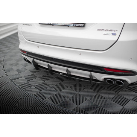 Body kitek és vizuális kiegészítők STREET PRO Hátsó diffúzor Ford Mondeo Sport Mk5 Facelift / Fusion Sport Mk2 Facelift | race-shop.hu