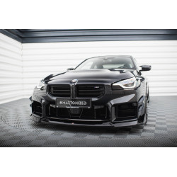 MAXTON DESIGN első splitter BMW M2 G87-hez, fényes fekete, V5