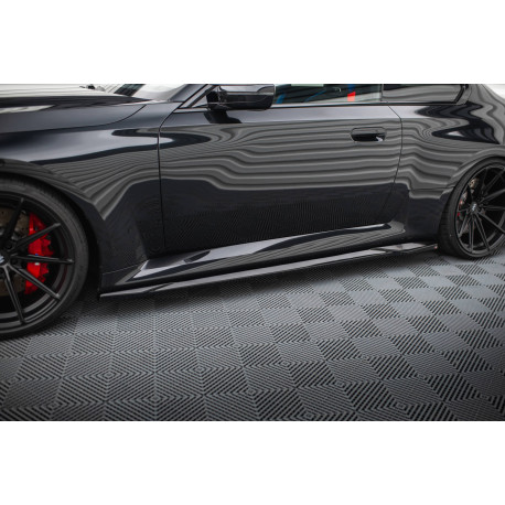 Body kitek és vizuális kiegészítők Oldalsó szoknyák diffúzorok V1 BMW M2 G87 | race-shop.hu
