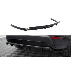MAXTON DESIGN központi hátsó splitter Land Rover Discovery HSE Mk5-höz (függőleges sávokkal), fényes fekete