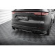 Body kitek és vizuális kiegészítők MAXTON DESIGN központi hátsó splitter Porsche Cayenne Sport Design Mk3-hoz (függőleges sávokkal), fényes fekete | race-shop.hu