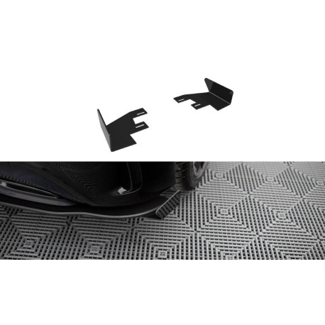 Body kitek és vizuális kiegészítők MAXTON DESIGN hátsó oldalsó flapsok Mercedes-Benz A AMG-Line W176 Facelift-hez, fényes fekete | race-shop.hu