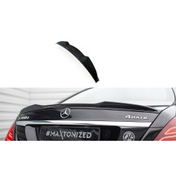 MAXTON DESIGN spoiler toldat 3D Mercedes-Benz S W222-höz, fényes fekete