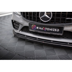 Első splitter V1 Mercedes-AMG C43 Coupe / Sedan C205 / W205 Facelift