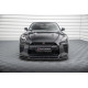 Body kitek és vizuális kiegészítők MAXTON DESIGN első splitter Nissan GTR R35 Facelift-hez, fényes fekete, V2 | race-shop.hu