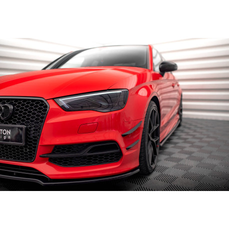 Body kitek és vizuális kiegészítők Első lökhárító szárnyak Audi S3 / A3 S-Line 8V Sedan / Cabrio | race-shop.hu
