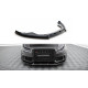 Body kitek és vizuális kiegészítők MAXTON DESIGN első splitter Audi S5 / A5 S-Line 8T-hez, fényes fekete, V2 | race-shop.hu