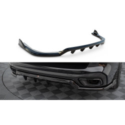 MAXTON DESIGN központi hátsó splitter BMW X5 M-Pack G05-höz (függőleges sávokkal), fényes fekete