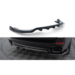 MAXTON DESIGN központi hátsó splitter BMW X5 M-Pack F15-höz (függőleges sávokkal), fényes fekete