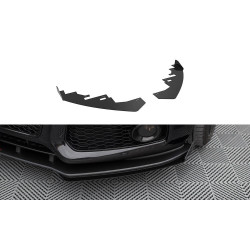 MAXTON DESIGN első flapsok Audi S5 / A5 S-Line 8T-hez, fényes fekete