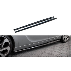 MAXTON DESIGN küszöb toldatok Opel Insignia OPC-Line Mk1-hez, fényes fekete