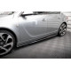 Body kitek és vizuális kiegészítők MAXTON DESIGN küszöb toldatok Opel Insignia OPC-Line Mk1-hez, fényes fekete | race-shop.hu