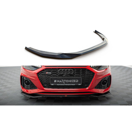 Body kitek és vizuális kiegészítők Első splitter V1 Audi RS4 B9 Facelift | race-shop.hu