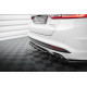 Body kitek és vizuális kiegészítők Központi hátsó splitter (függőleges sávokkal) Ford Mondeo Sport Mk5 Facelift / Fusion Sport Mk2 Facelift | race-shop.hu