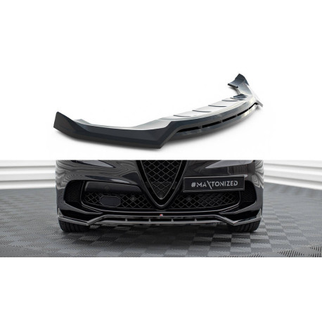 Body kitek és vizuális kiegészítők Első splitter Alfa Romeo Stelvio Quadrifoglio Mk1 | race-shop.hu