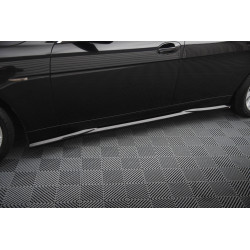 MAXTON DESIGN küszöb toldatok BMW 7 E65-höz, fényes fekete