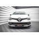 Body kitek és vizuális kiegészítők Első splitter V2 Renault Clio RS Mk4 | race-shop.hu