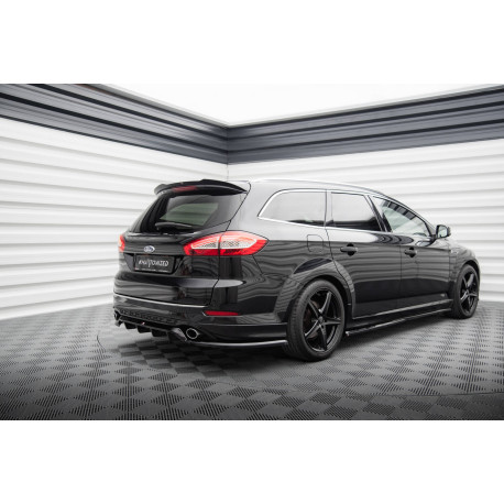 Body kitek és vizuális kiegészítők MAXTON DESIGN spoiler toldat Ford Mondeo Estate ST-Line Mk4 Facelift-hez, fényes fekete | race-shop.hu