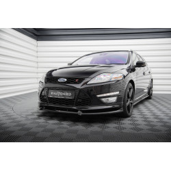 MAXTON DESIGN első splitter Ford Mondeo ST-Line Mk4 Facelift-hez, fényes fekete, V2