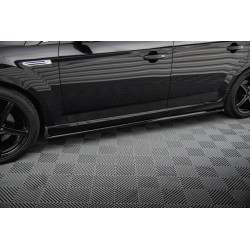 MAXTON DESIGN küszöb toldatok Ford Mondeo ST-Line Mk4 Facelift-hez, fényes fekete