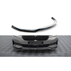 MAXTON DESIGN első splitter BMW 5 G30 / G31 Facelift-hez, fényes fekete, V2