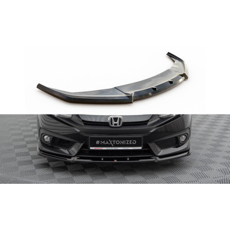 Body kitek és vizuális kiegészítők Első splitter V1 Honda Civic Mk10 | race-shop.hu