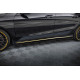 Body kitek és vizuális kiegészítők MAXTON DESIGN küszöb toldatok Mercedes-AMG CLA 45 C117 Facelift-hez, fényes fekete | race-shop.hu