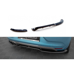 Központi hátsó splitter (függőleges sávokkal) Renault Clio R.S. Line Mk5