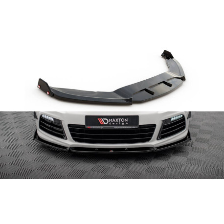 Body kitek és vizuális kiegészítők Első splitter V3 + Fékszárnyak Volkswagen Scirocco R Mk3 | race-shop.hu