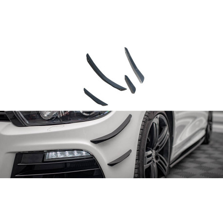 Body kitek és vizuális kiegészítők Első lökhárító szárnyak Volkswagen Scirocco R Mk3 | race-shop.hu