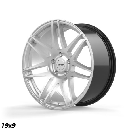 ALU disky STROM STROM STR3 felni 20x10 5x112 66.6 ET42, Quartz ezüst | race-shop.hu