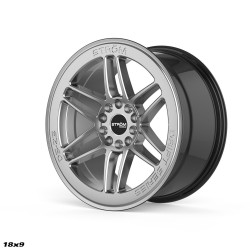 STROM DS-25 felni 18x10.5 5x114/120 72.6 ET30, Hyper fekete