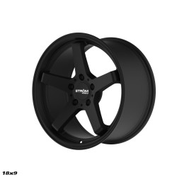 STROM DS-35 felni 18x10.5 5x114 73.1 ET10, Full Szatén fekete