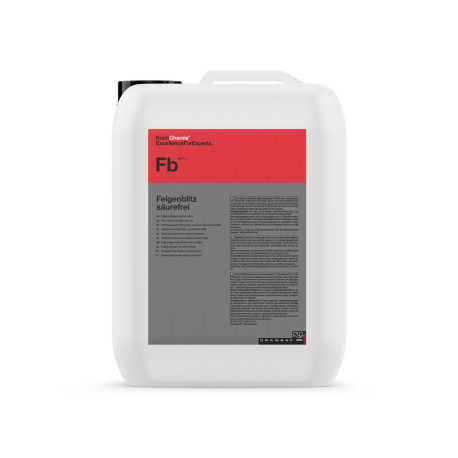 Felnik és gumik Koch Chemie Felgenblitz säurefrei (Fb) - Viszkózus pH semleges lemeztisztító 19 KG | race-shop.hu