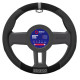 Steering wheel accessories SPARCO CORSA SPS130 kormány huzat, szürke (PVC, velúr és gumi) | race-shop.hu