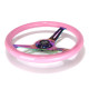 Akciók 3 küllős sportkormány NRG Classic, 350mm, fa, 38mm mélység, rózsaszín/neon | race-shop.hu