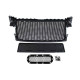 Body kitek és vizuális kiegészítők Hűtőrács Audi A4 B8 RS stílus Ezüst-fekete 08-12 PDC | race-shop.hu