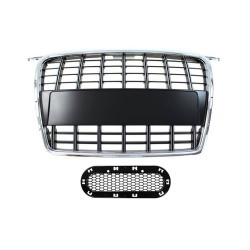 Hűtőrács Audi A3 8P S8 stílus Króm-fekete 05-09