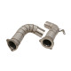 Down pipe, dump pipe Downpipe AUDI A4/S4 B9 2.0 TFSI/quattro 2016+ | race-shop.hu