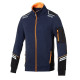 Pulóverek és kabatok SPARCO ALABAMA TECH FULL ZIP - blue/orange | race-shop.hu
