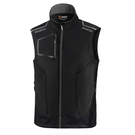 Pulóverek és kabatok SPARCO ILLINOIS TECH LIGHT MELLÉNY - fekete | race-shop.hu
