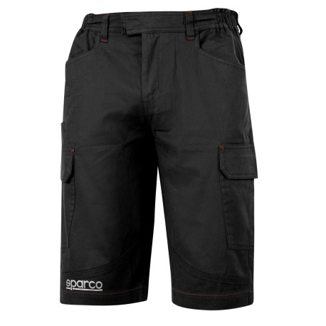 Lifestyle SPARCO Cargo mechanic`s bermuda fekete | race-shop.hu