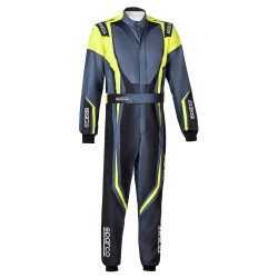 FIA gyerek verseny overál SPARCO PRIME-K ADVANCED, fekete/sárga