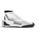 Cipők Karting Shoes SPARCO Slalom FIA 8877-2022 white/black | race-shop.hu