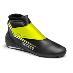 Gokart cipő SPARCO Slalom FIA 8877-2022 fekete/sárga