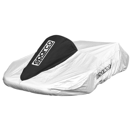 Szerelő ponyvák SPARCO Kart Cover silver/black | race-shop.hu