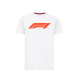Pólók Férfi póló FORMULA ONE, fehér | race-shop.hu