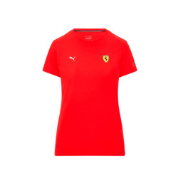 Women t-shirt FERRARI, red